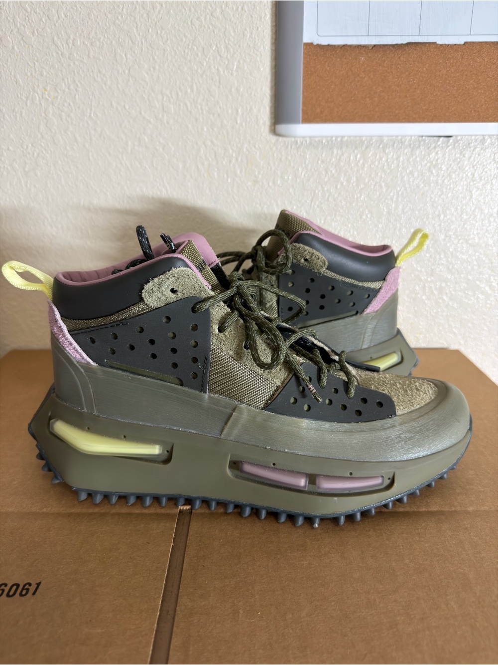 Adidas Pharrell Williams Humanrace NMD S1 RYAT Focus Olive Size 11